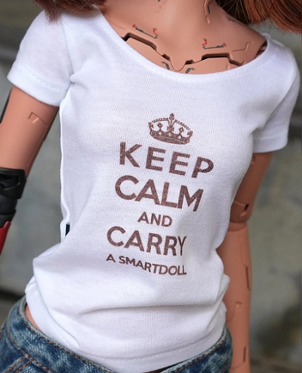 Keep Calm T-Shirt (White)